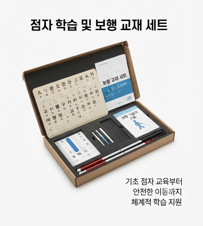 시각장애 자립 생활 관련 도서·교재 나눔 (10권)